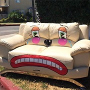 Curbside Clown Sofa