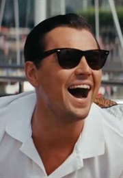 Leonardo DiCaprio in the Wolf of Wall Street (2013)