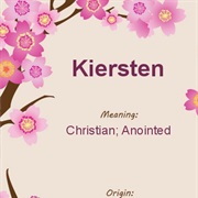 Kiersten