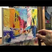 Palette Knife on Canvas