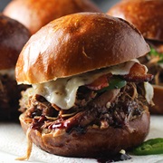 Blackberry and Jalapeño Chicken Sandwich