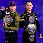 The Hardy Boyz WCW World Tag Team Champions X1