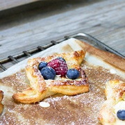 French Pastry With Fruits