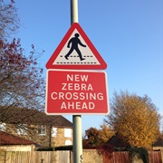 New Zebra Crossing