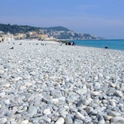 Pebble Beaches of Nice, France