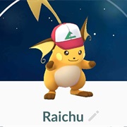 Raichu Ash Hat