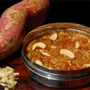 Ratala Che Kaap (Sweet Potato Halwa)