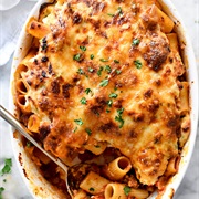 Sausage and Cheese Rigatoni