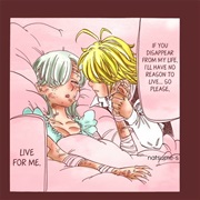Elizabeth and Meliodas