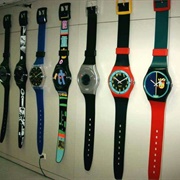 Giant Swatch Wall Clock