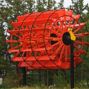 Giant Paddlewheel, Whitehorse, Yukon, Canada