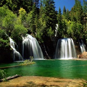 Hanging Lake Waterfall, Colorado