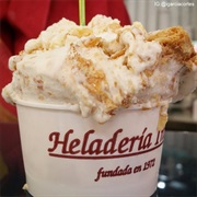 Puff Pastry and Cream Ice Cream