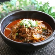 Chamchi Kimchi Jjigae / Tuna Kimchi Stew
