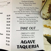 Agave Taqueria (Oak Harbor, Washington)