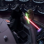 Yoda vs. Emperor Palpatine