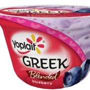Yoplait Blended Blueberry Greek Yogurt