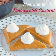 Butterscotch Custard