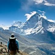 Hike in the Himalayas