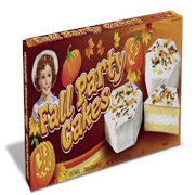 Vanilla Fall Party Cakes