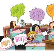 Burping in Class