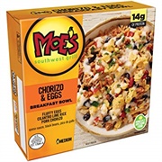 Moe's Chorizo and Eggs Breakfast Bowl