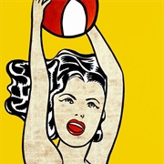 Lichtenstein: Girl With Ball