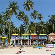 Enjoying a Lassi at the Tranquil Beaches of Goa, India