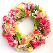 Make a Flowery Wreath