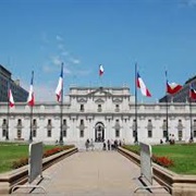 La Moneda Palace in Santiago, Chile