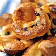 Blueberry Popovers