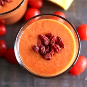 Red Ruby Strawberry Smoothie