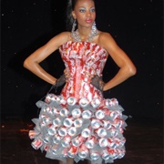 Coke Can Dress
