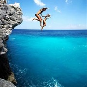 Cliff Jump Into Water