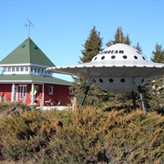 Moonbeam UFO Monument, Moonbeam, Ontario
