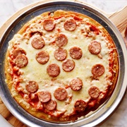 Chickpea Crust Pizza