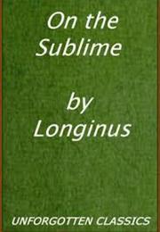 Longinus--On  the Sublime