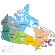 Canada Has 10 Provinces and 3 Territories