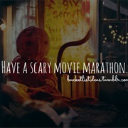 Horror Movie Marathon