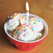 Birthday Cake Ice Cream