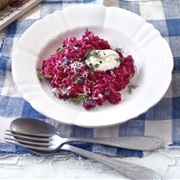 Beetroot and Parmesan Risotto