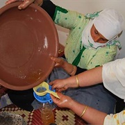 Argan Oil Extraction, Morocco