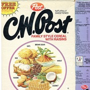 C.W. Post Cereal