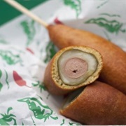 Pickle Corn Dog