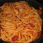 Spaghetti All&#39;amatriciana