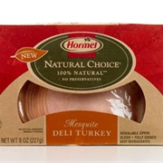Hormel Natural Choice Mesquite Deli Turkey