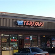 Happy at the Bay Teriyaki