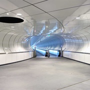 Wilhelminaplein Metro Station, Rotterdam, the Netherlands