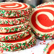 Holiday Pinwheel Sugar Cookies