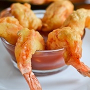 Battered Prawns